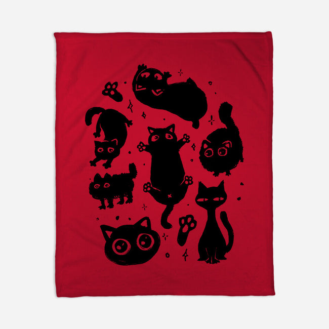 The Black Floofs-None-Fleece-Blanket-eduely