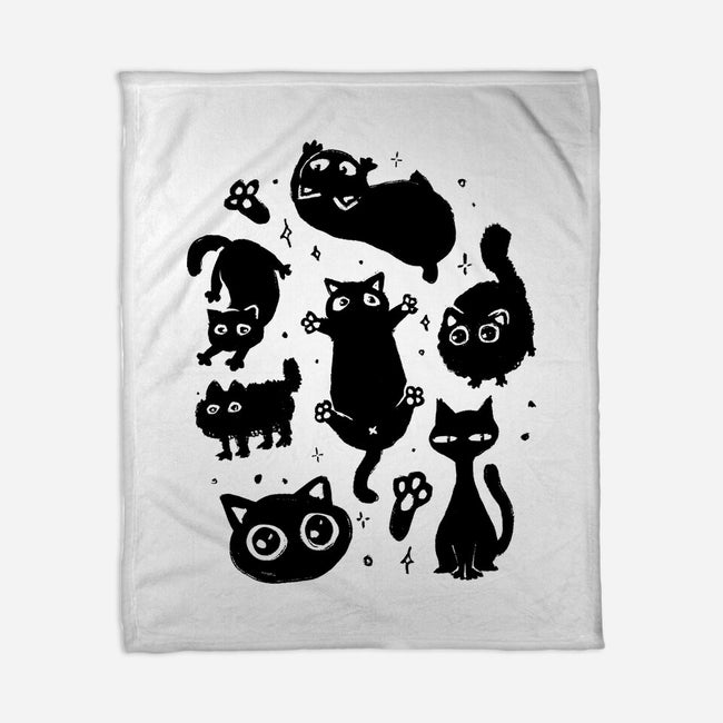 The Black Floofs-None-Fleece-Blanket-eduely