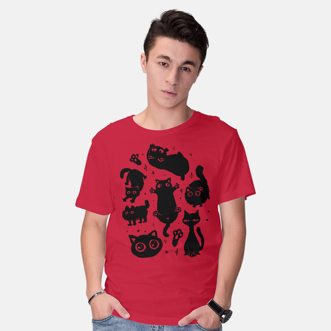 The Black Floofs-Mens-Basic-Tee-eduely