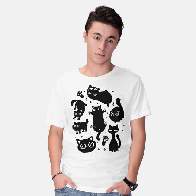 The Black Floofs-Mens-Basic-Tee-eduely