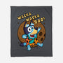 Wacka Wacka Doo-None-Fleece-Blanket-Raffiti