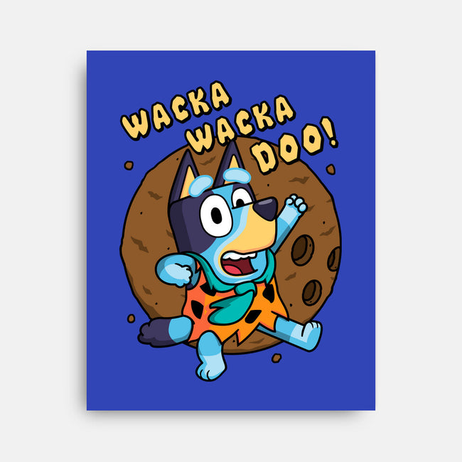 Wacka Wacka Doo-None-Stretched-Canvas-Raffiti