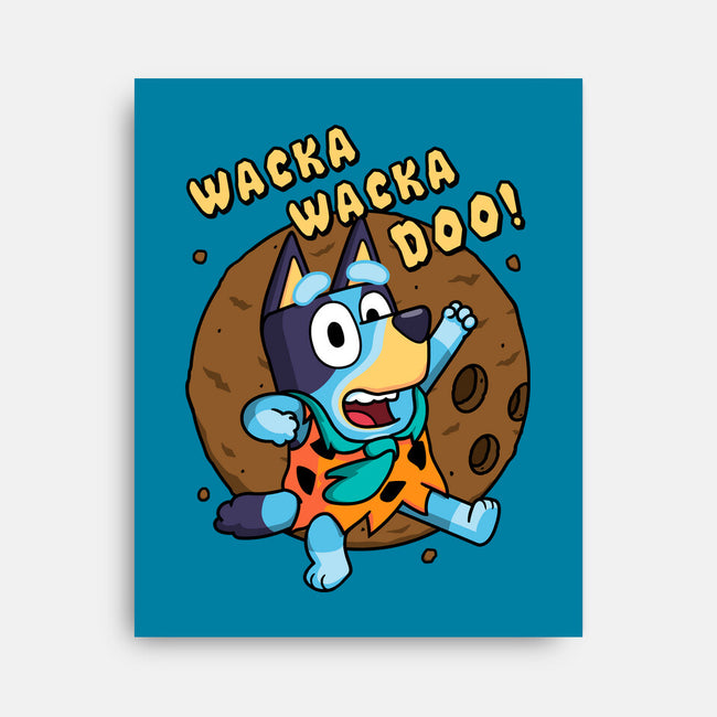 Wacka Wacka Doo-None-Stretched-Canvas-Raffiti