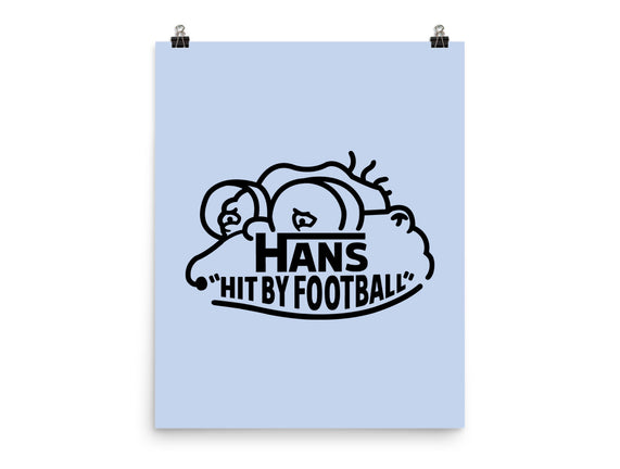 Hans Hit By Football
