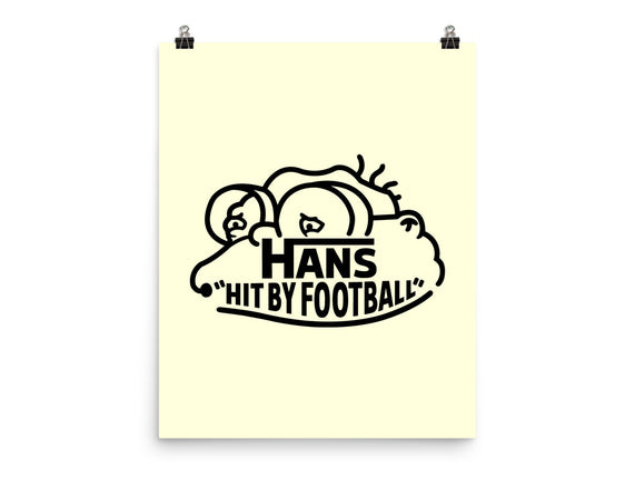 Hans Hit By Football