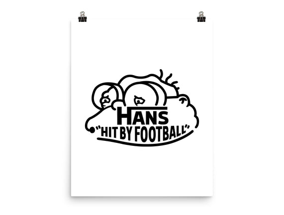 Hans Hit By Football