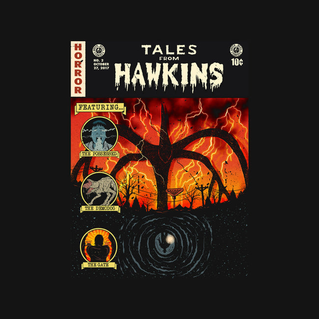 Tales From Hawkins-Mens-Basic-Tee-Green Devil