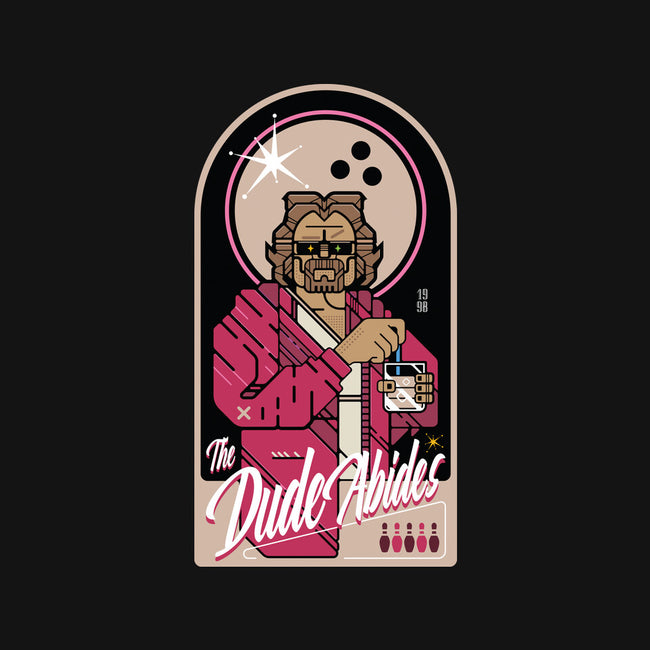 The Dude Abides-Mens-Basic-Tee-BadBox