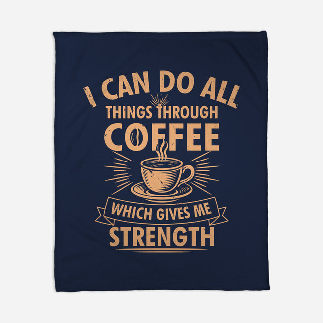 All Things Through Coffee-None-Fleece-Blanket-Boggs Nicolas