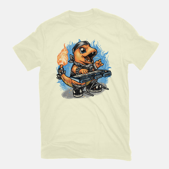 Flaming Rocker-Mens-Premium-Tee-glitchygorilla
