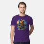 Flaming Rocker-Mens-Premium-Tee-glitchygorilla