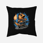 Flaming Rocker-None-Removable Cover w Insert-Throw Pillow-glitchygorilla