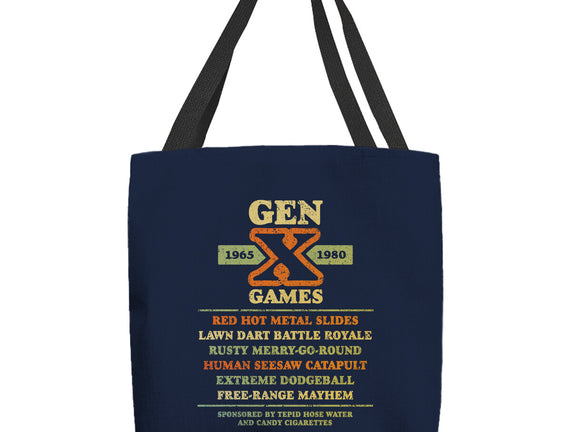 The Gen X Games
