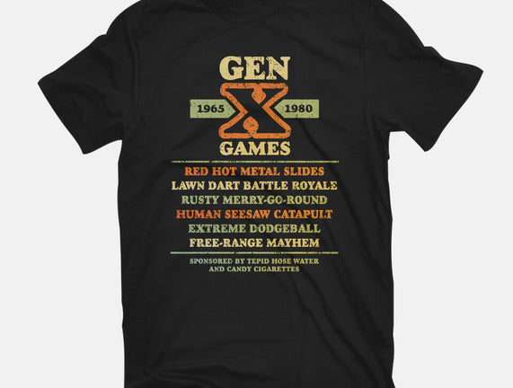 The Gen X Games
