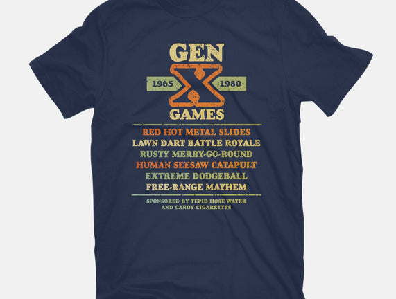 The Gen X Games