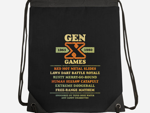 The Gen X Games