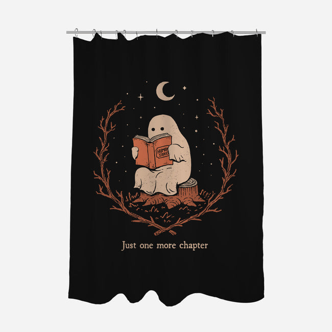 The Reading Ghost-None-Polyester-Shower Curtain-dfonseca
