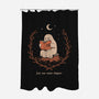 The Reading Ghost-None-Polyester-Shower Curtain-dfonseca