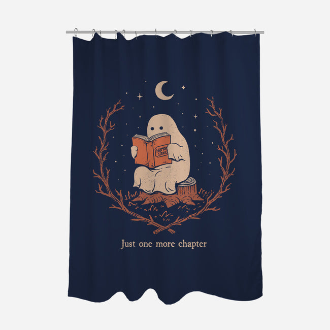 The Reading Ghost-None-Polyester-Shower Curtain-dfonseca