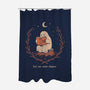 The Reading Ghost-None-Polyester-Shower Curtain-dfonseca