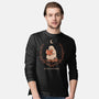 The Reading Ghost-Mens-Long Sleeved-Tee-dfonseca