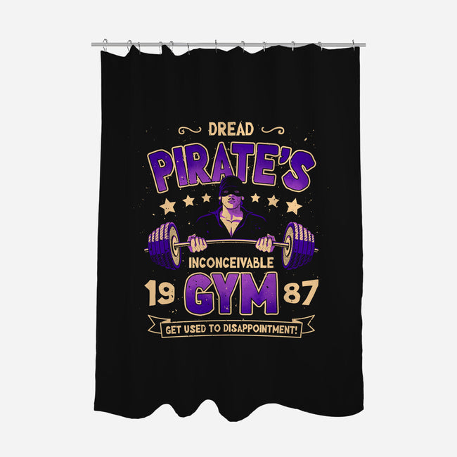 Dread Gym-None-Polyester-Shower Curtain-retrodivision