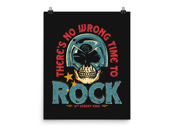 No Wrong Time To Rock