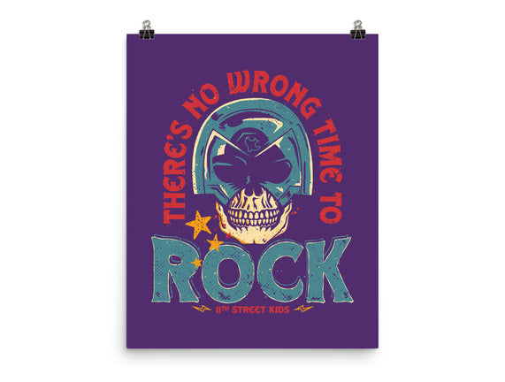 No Wrong Time To Rock