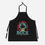 No Wrong Time To Rock-Unisex-Kitchen-Apron-teesgeex