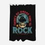 No Wrong Time To Rock-None-Polyester-Shower Curtain-teesgeex