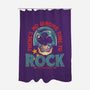 No Wrong Time To Rock-None-Polyester-Shower Curtain-teesgeex