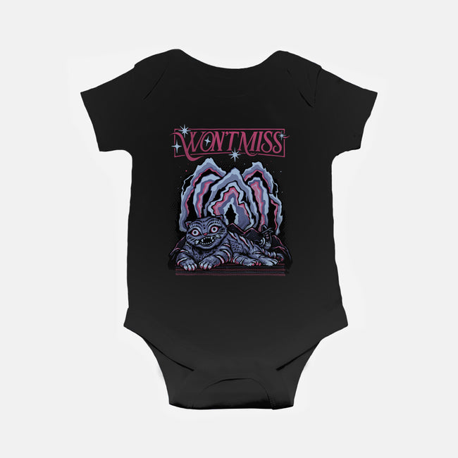 Will Not Miss-Baby-Basic-Onesie-glitchygorilla