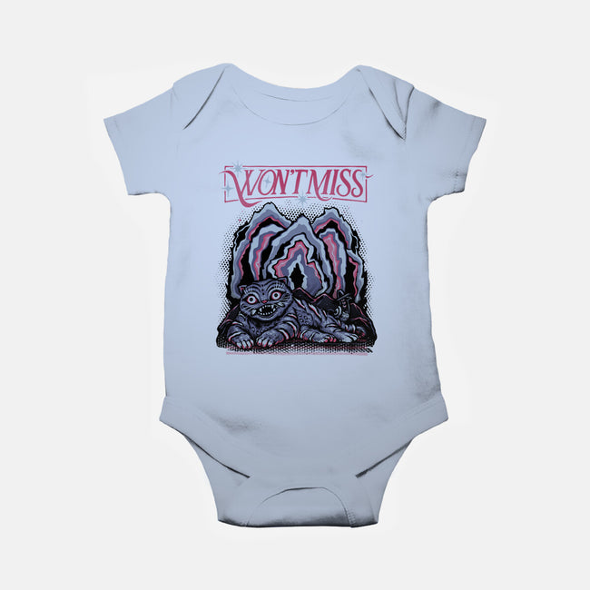 Will Not Miss-Baby-Basic-Onesie-glitchygorilla