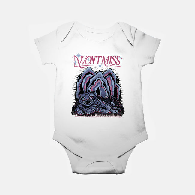 Will Not Miss-Baby-Basic-Onesie-glitchygorilla