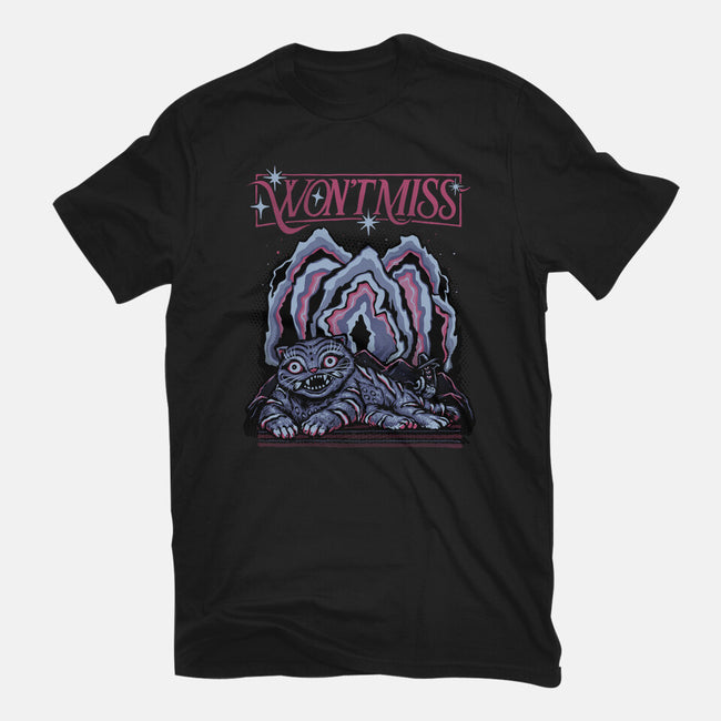 Will Not Miss-Womens-Fitted-Tee-glitchygorilla