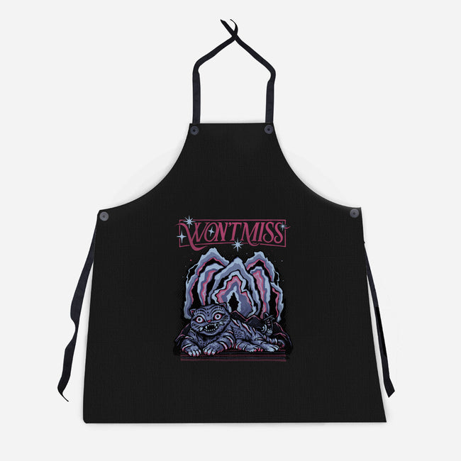 Will Not Miss-Unisex-Kitchen-Apron-glitchygorilla