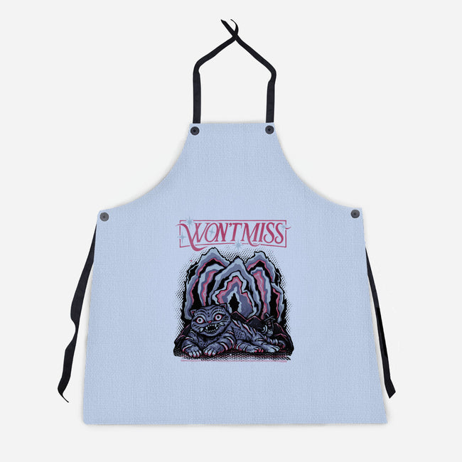Will Not Miss-Unisex-Kitchen-Apron-glitchygorilla