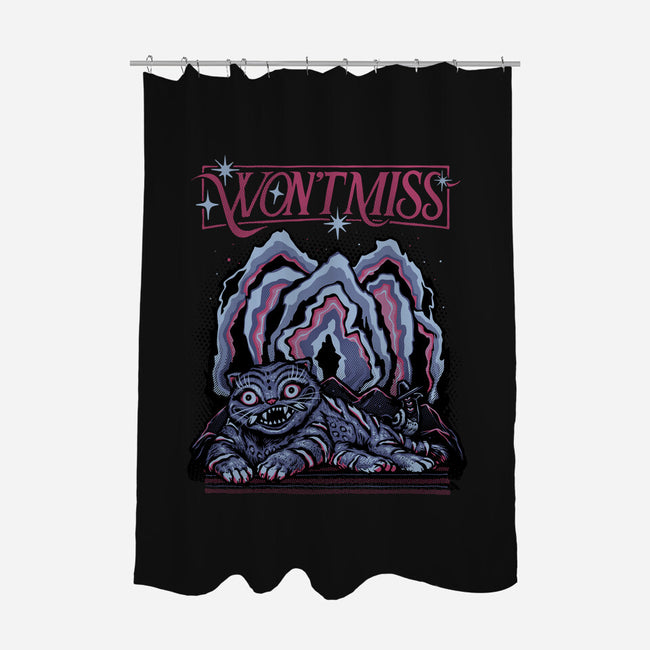 Will Not Miss-None-Polyester-Shower Curtain-glitchygorilla