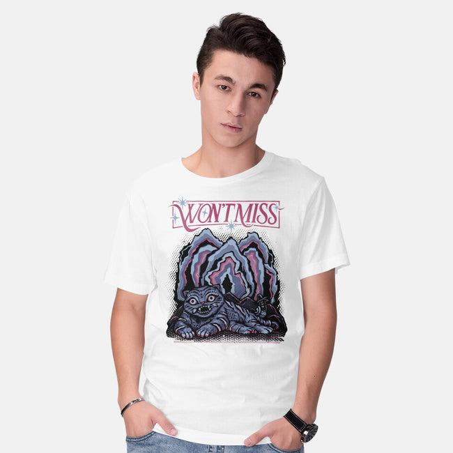 Will Not Miss-Mens-Basic-Tee-glitchygorilla