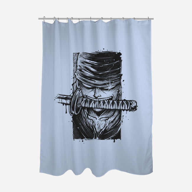 Hunter Blade-None-Polyester-Shower Curtain-glitchygorilla