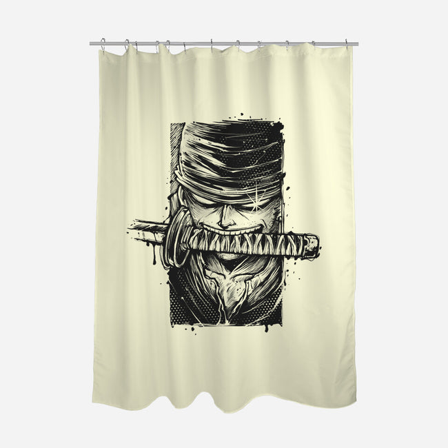 Hunter Blade-None-Polyester-Shower Curtain-glitchygorilla