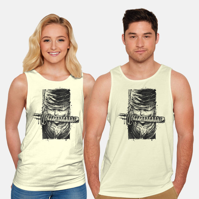 Hunter Blade-Unisex-Basic-Tank-glitchygorilla