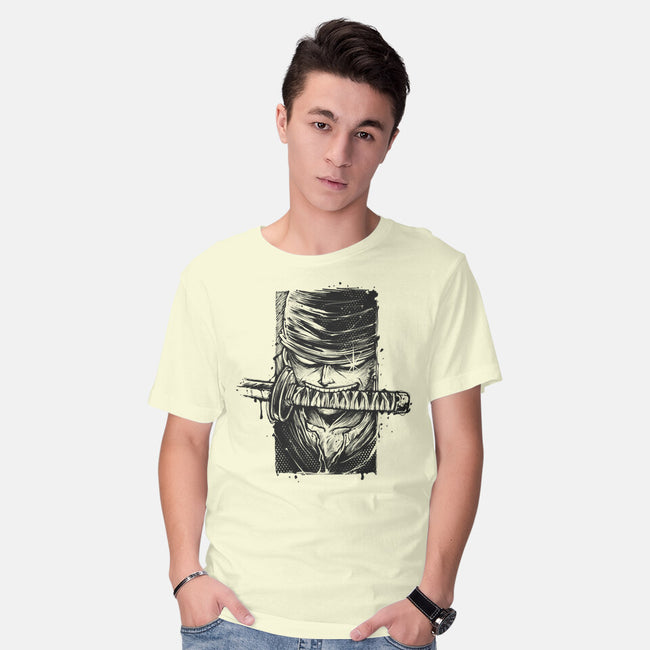 Hunter Blade-Mens-Basic-Tee-glitchygorilla