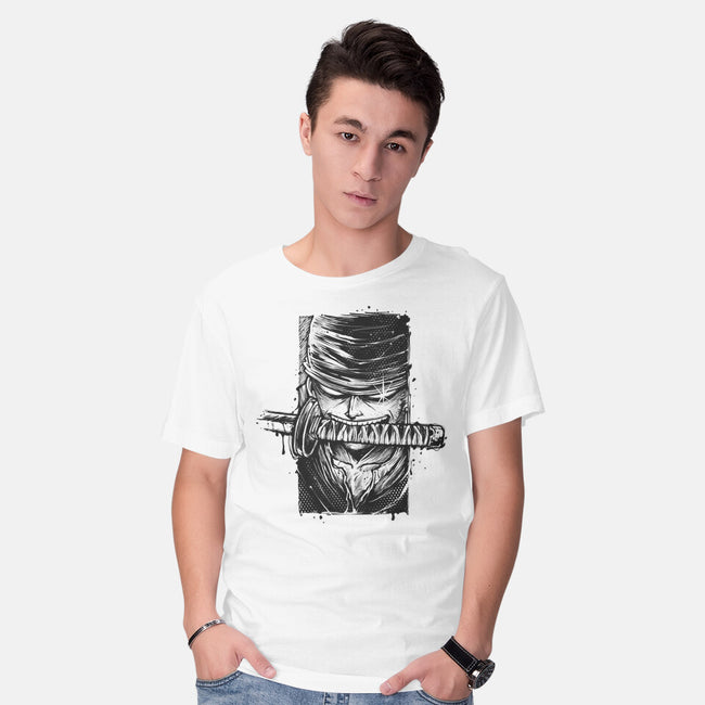Hunter Blade-Mens-Basic-Tee-glitchygorilla