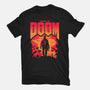 Temple Of Doom-Mens-Basic-Tee-rocketman_art