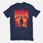 Temple Of Doom-Mens-Basic-Tee-rocketman_art
