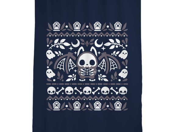 Folk Bat Ugly Sweater