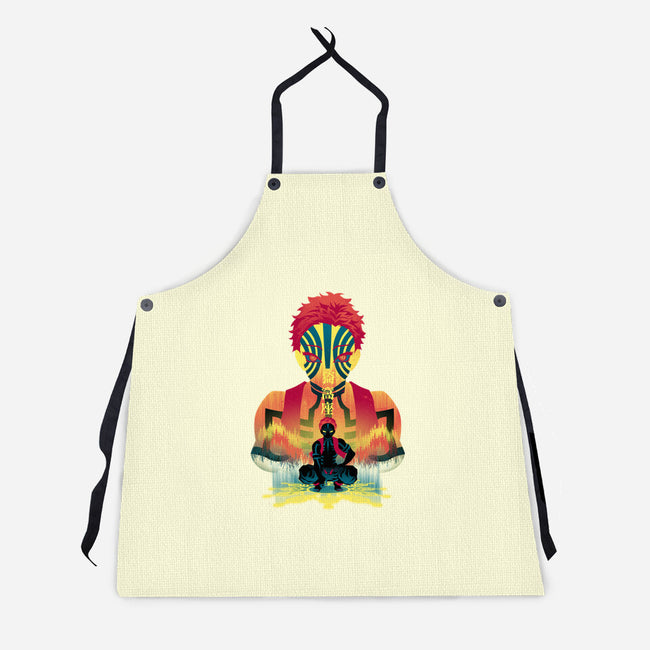 Third Higher Rank Moon-Unisex-Kitchen-Apron-hypertwenty