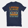 I Paused My Mixtape-Mens-Basic-Tee-erion_designs