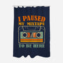 I Paused My Mixtape-None-Polyester-Shower Curtain-erion_designs
